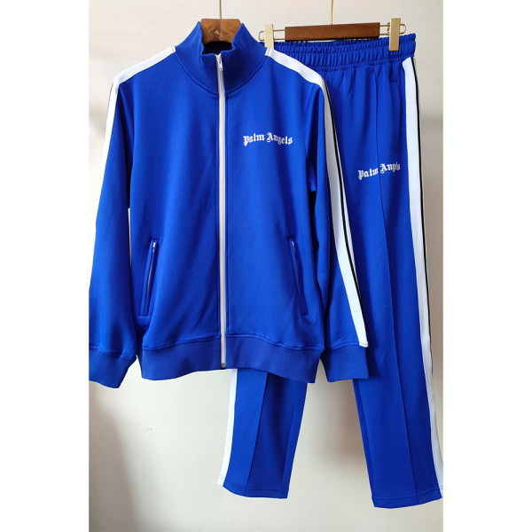 Palm Angels, Men's Tracksuit, Blue