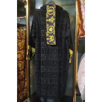 Versace, Unisex Bathrobe, Black