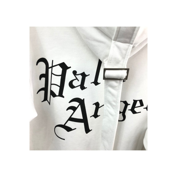 Palm Angels, Men's Hoodie, White
