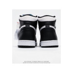 Nike, Air Jordan 1, Women's Sneaker, Black Navy