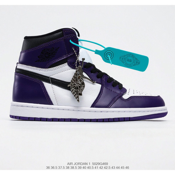 Nike, Air Jordan 1, Women's Sneaker, Purple