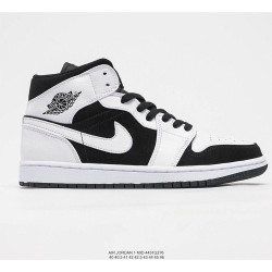 Nike, Air Jordan 1 Mid, Men's Sneaker, Black