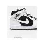 Nike, Air Jordan 1 Mid, Men's Sneaker, Black
