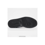 Nike, Air Jordan 1 Mid, Men's Sneaker, Black