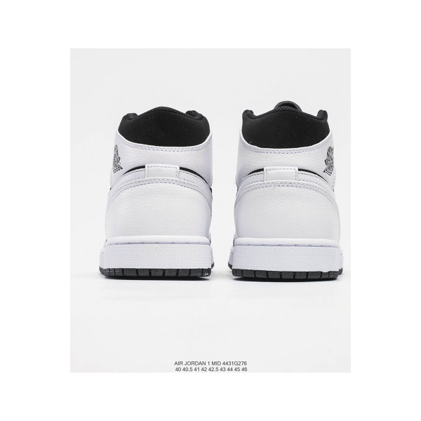 Nike, Air Jordan 1 Mid, Men's Sneaker, Black