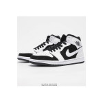 Nike, Air Jordan 1 Mid, Men's Sneaker, Black