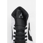 Nike, Air Jordan 1 Mid, Men's Sneaker, Black
