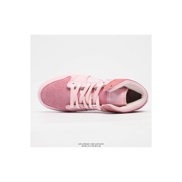 Nike, Air Jordan 1 Mid, Women's Sneaker, Pink