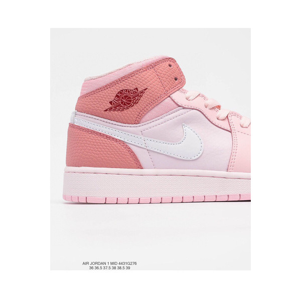 Nike, Air Jordan 1 Mid, Women's Sneaker, Pink