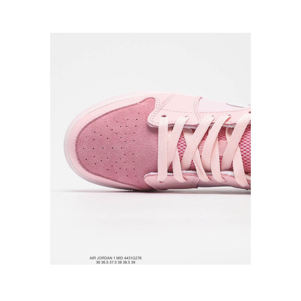 Nike, Air Jordan 1 Mid, Women's Sneaker, Pink