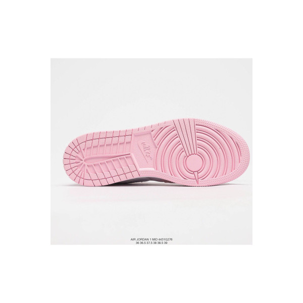 Nike, Air Jordan 1 Mid, Women's Sneaker, Pink