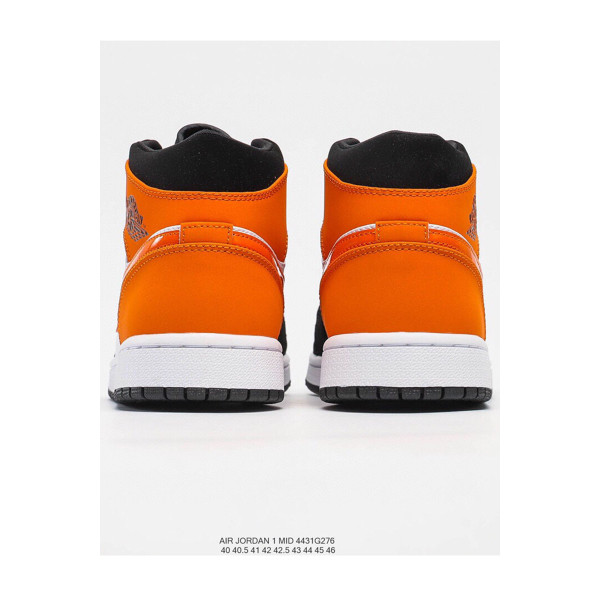Nike, Air Jordan 1 Mid, Women's Sneaker, Orange