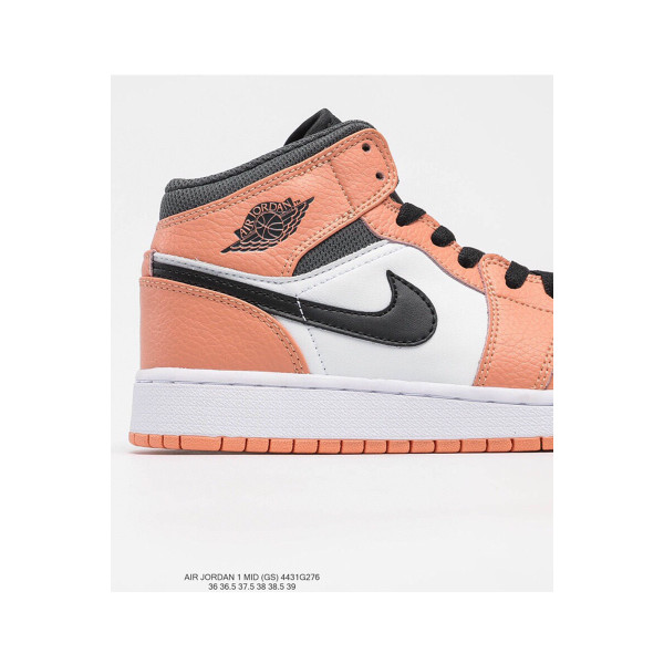 Nike, Air Jordan 1 Mid, Women's Sneaker, Salmon