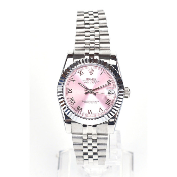Rolex, Women's Watch, Date Just, Silver Pink