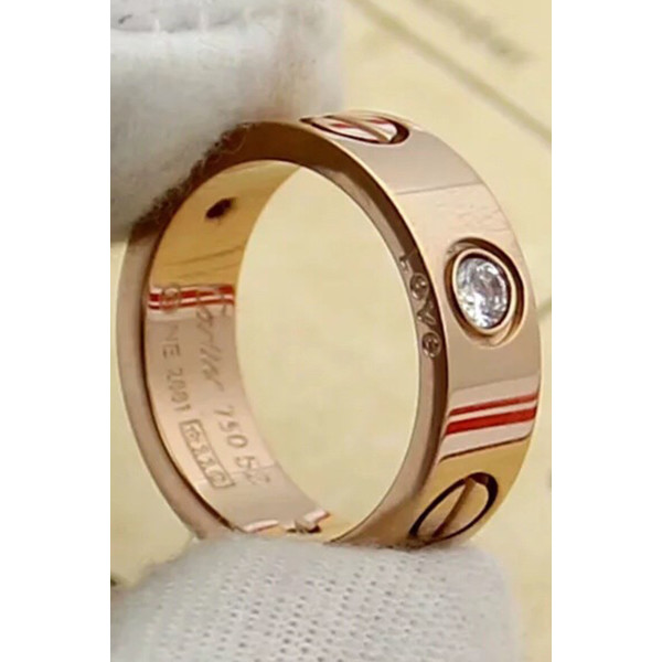 Cartier, Unisex Ring, Rosegold