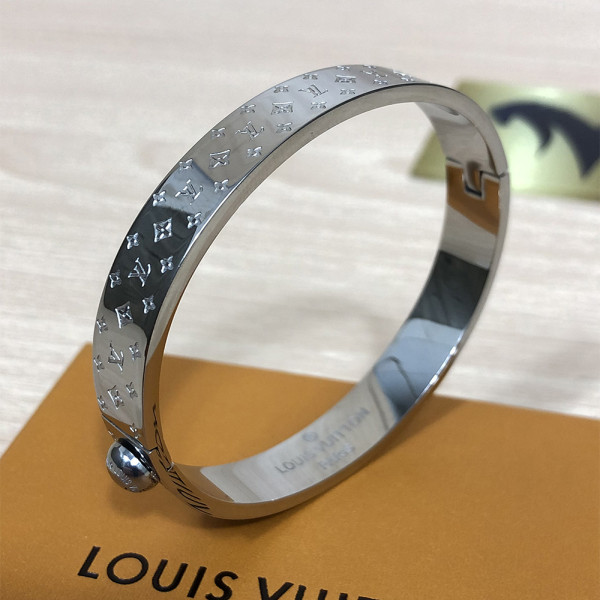 Louis Vuitton, Unisex Bracelet, Silver