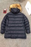 Moncler, Cluny Long Down, Men's Jacket, Navy