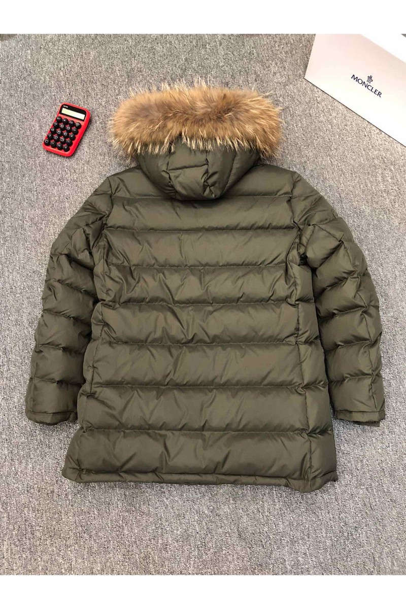 Moncler, Cluny Long Down, Men's Jacket, Khaki