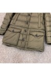 Moncler, Cluny Long Down, Men's Jacket, Khaki