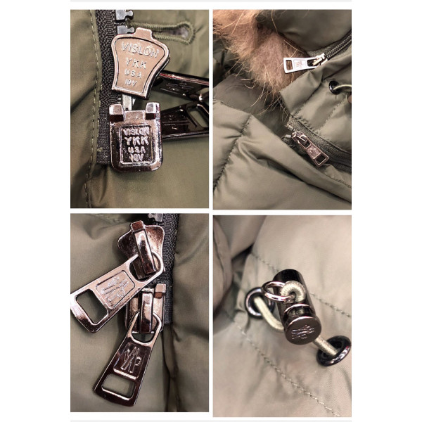 Moncler, Cluny Long Down, Men's Jacket, Khaki