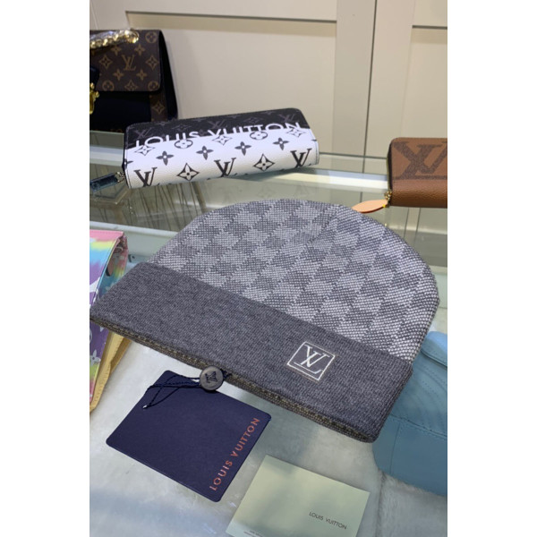 Louis Vuitton, Unisex Hat, Gray