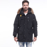 Parajumpers, Kodiak, Men's Parka, Black