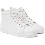 Christian Louboutin, Louis Orlato, Heren Sneakers, Suede, Wit