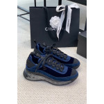 Chanel, Women's Sneaker, Navy