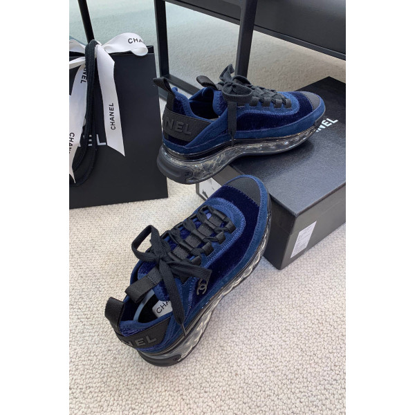 Chanel, Women's Sneaker, Navy