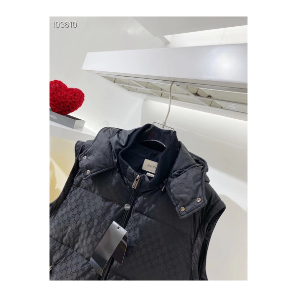 Gucci, Men's Jacket, Detechable Arms, Black