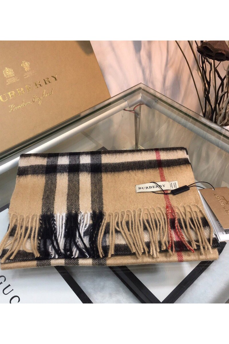 Burberry, Unisex Scarve, Camel