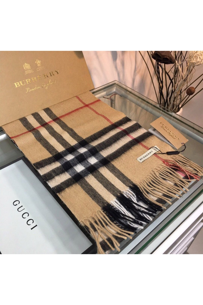 Burberry, Unisex Scarve, Camel