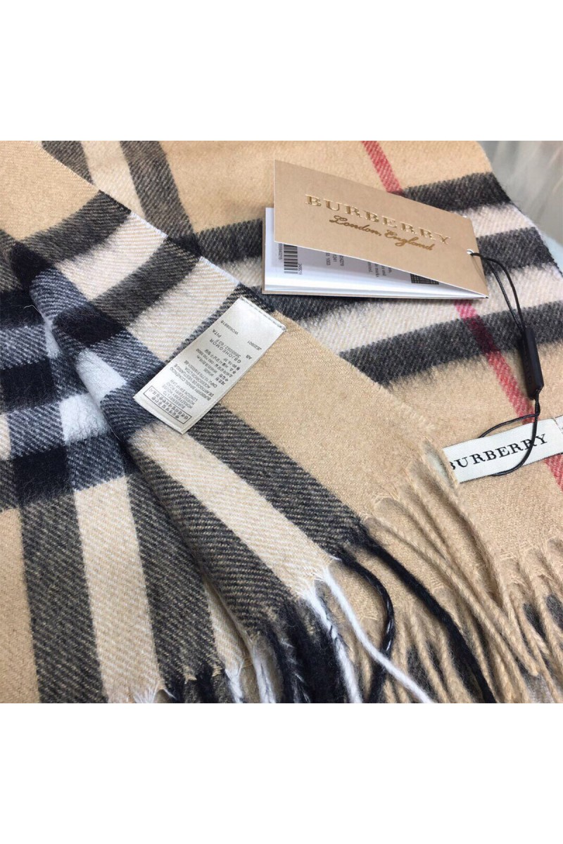 Burberry, Unisex Scarve, Camel