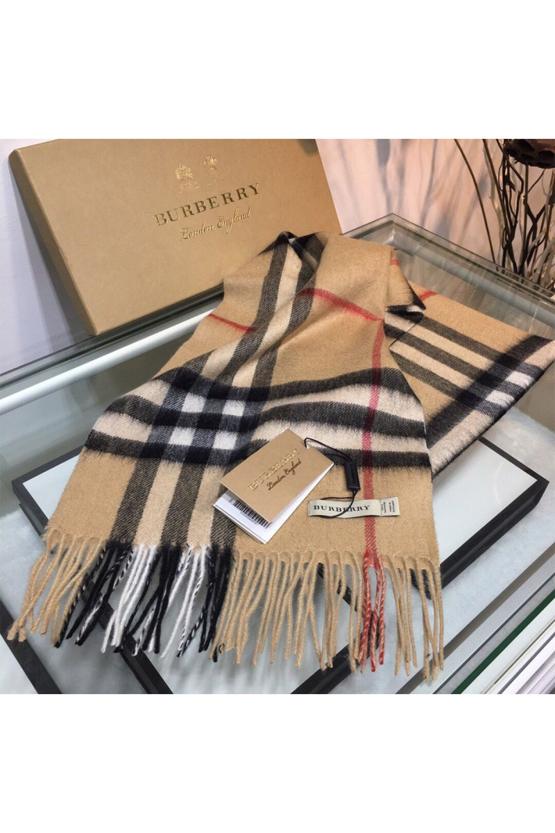 Burberry, Unisex Scarve, Camel