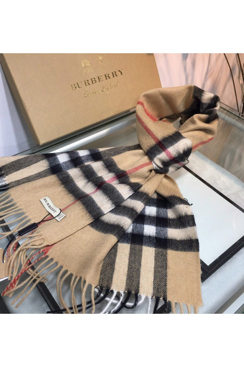 Burberry, Unisex Scarve, Camel