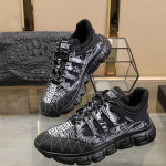 Versace, Trigreca, Men's Sneaker, Black