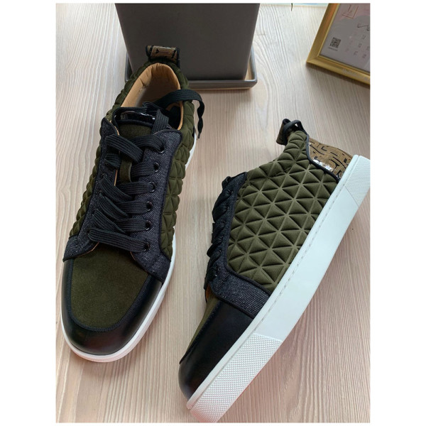 Christian Louboutin, Men's Sneaker, Khaki