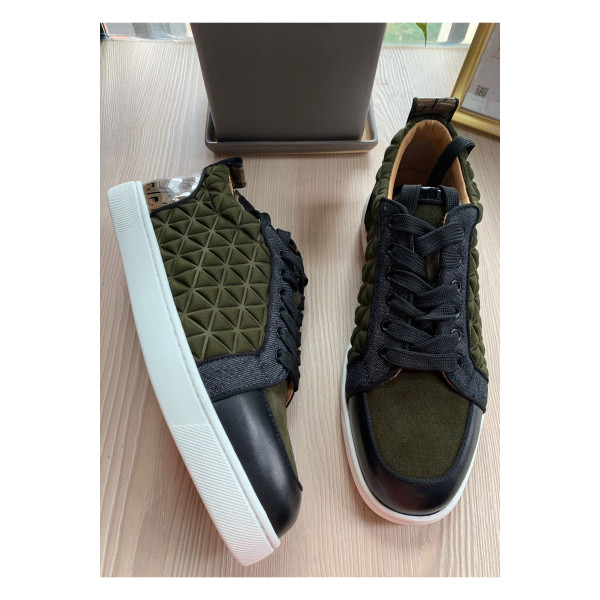 Christian Louboutin, Men's Sneaker, Khaki