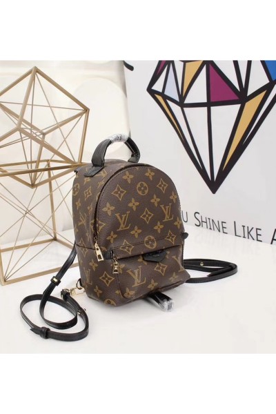 Louis Vuitton, Women's Backpack, Brown