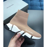 Balenciaga, Speed Trainers, Women's Sneaker, Camel