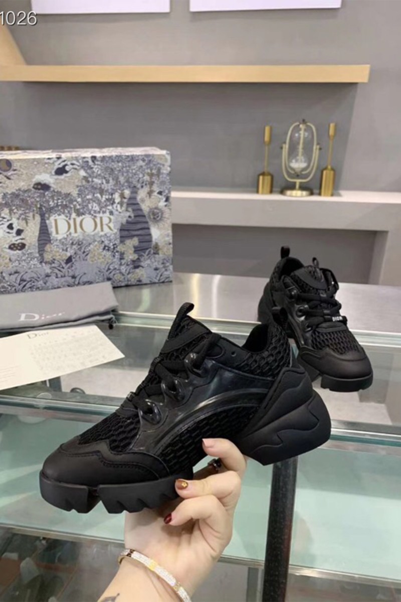 Christian Dior, D-Connect, Women's Sneaker, Black
