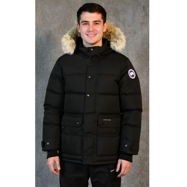 Canada Goose, Emory, Men's Parka, Black