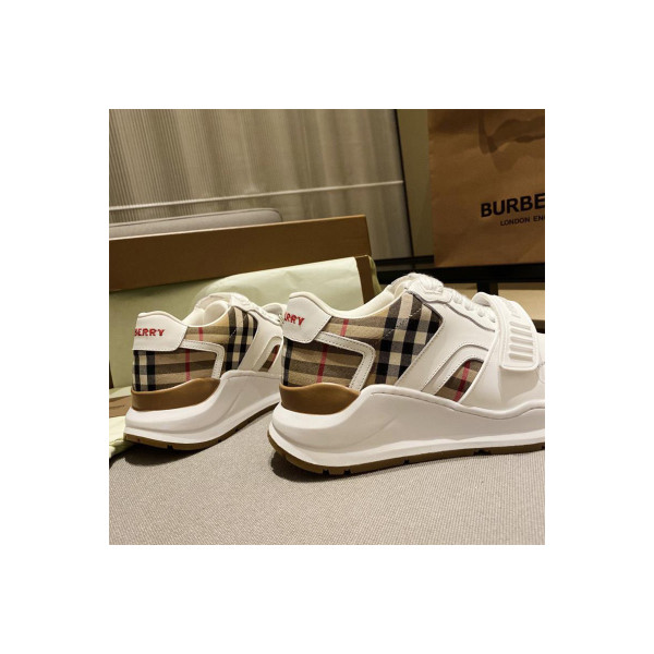 Burberry, Men's Sneaker, White