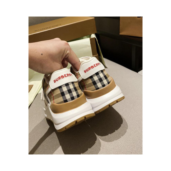 Burberry, Men's Sneaker, White