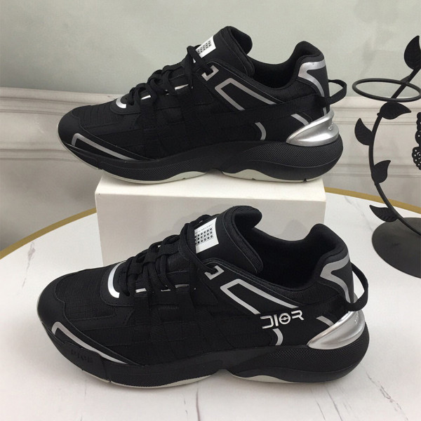 Christian Dior, B24 Runtek, Women's Sneaker, Black