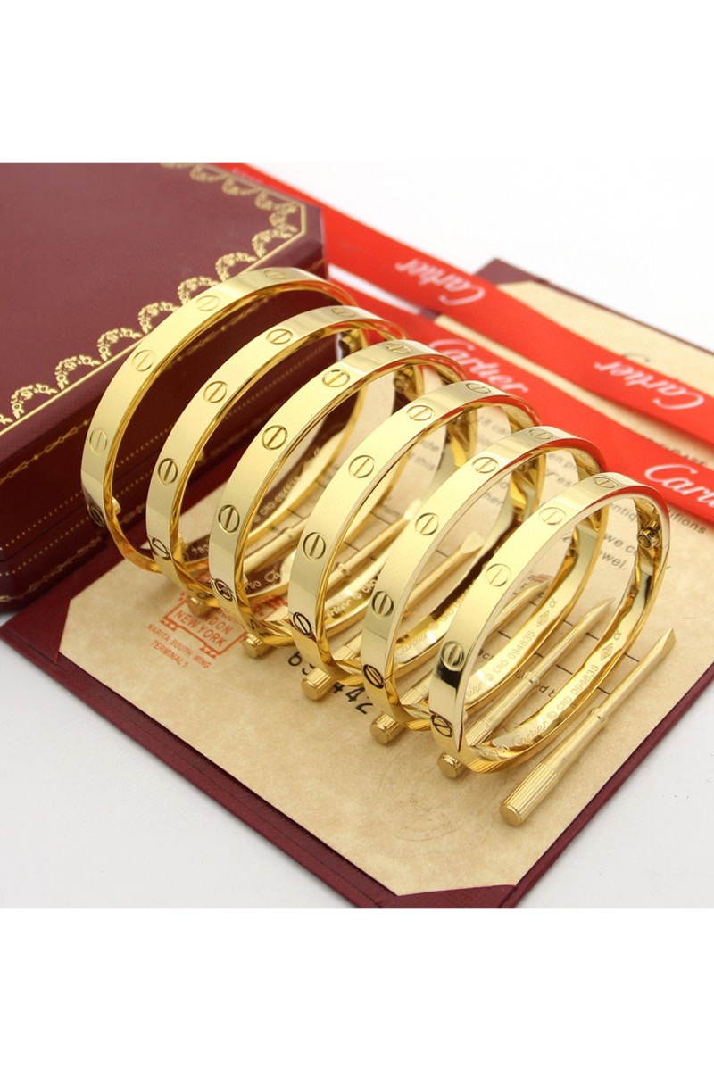 Cartier, Unisex Love Bracelet, Gold