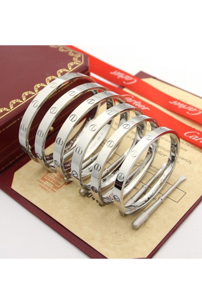 Cartier, Unisex Love Bracelet, Silver