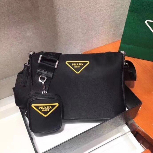 Prada, Unisex Bag, Black