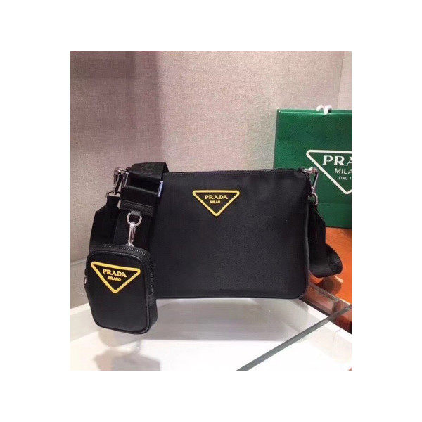 Prada, Unisex Bag, Black