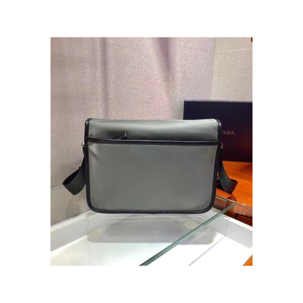 Prada, Unisex Bag, Grey